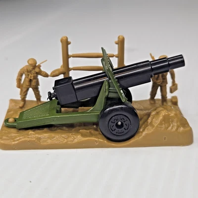 Pistola de campo Lesney Superrápida Base Soldados Cañón de juguete Matchbox MB-32 1977 de colección Foto 1 de 4