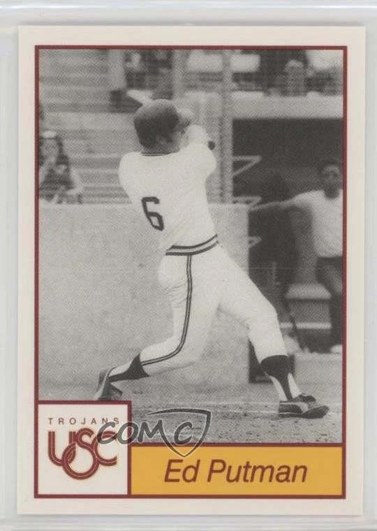 1991 Collegiate Classics USC Trojans All-Time Ed Putman Ed Putnam #48 - Image 1 of 2
