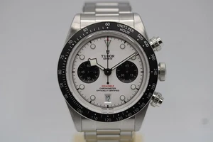 TUDOR Black Bay White Unisex Adult Watch - M79360N-0002 Box and Papers 2022 - Picture 1 of 12