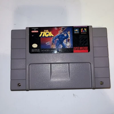 The Tick (Super Nintendo Entertainment System) SNES - Tested - Authentic 🎮😎👍 - Image 1 of 3