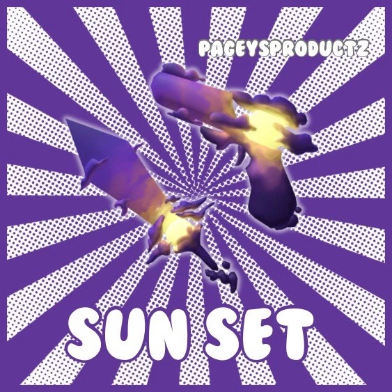 Sun Set MM2 - Murder Mystery 2 - Godly Set (Sunrise + Sunset) - NEW