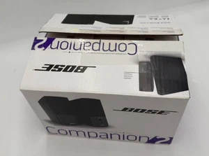 Bose Companion 2 Series Ⅲ Multimedia Speaker System Unused item Black Japan - Picture 1 of 8