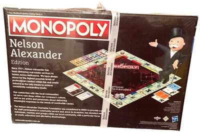 Monopoly Nelson Alexander Edition Juego de Mesa Melbourne Nuevo Foto 1 de 4