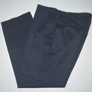 Brooks Brothers Madison Anzughose 100 % Wolle vorne flach marineblau 40 x 32 - Bild 1 von 3