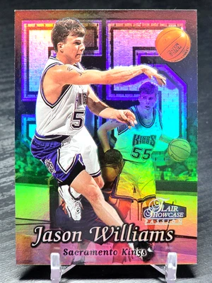 Jason Williams 1998-99 Flair Showcase #55 Passion Row 2 Rookie RC Kings Foto 1 de 2