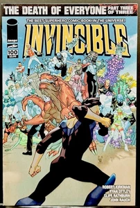 INVINCIBLE # 100 Variant B [1st Print ‘03 Xtra Thick Comic Image] NM HTF Kirkman - Bild 1 von 9