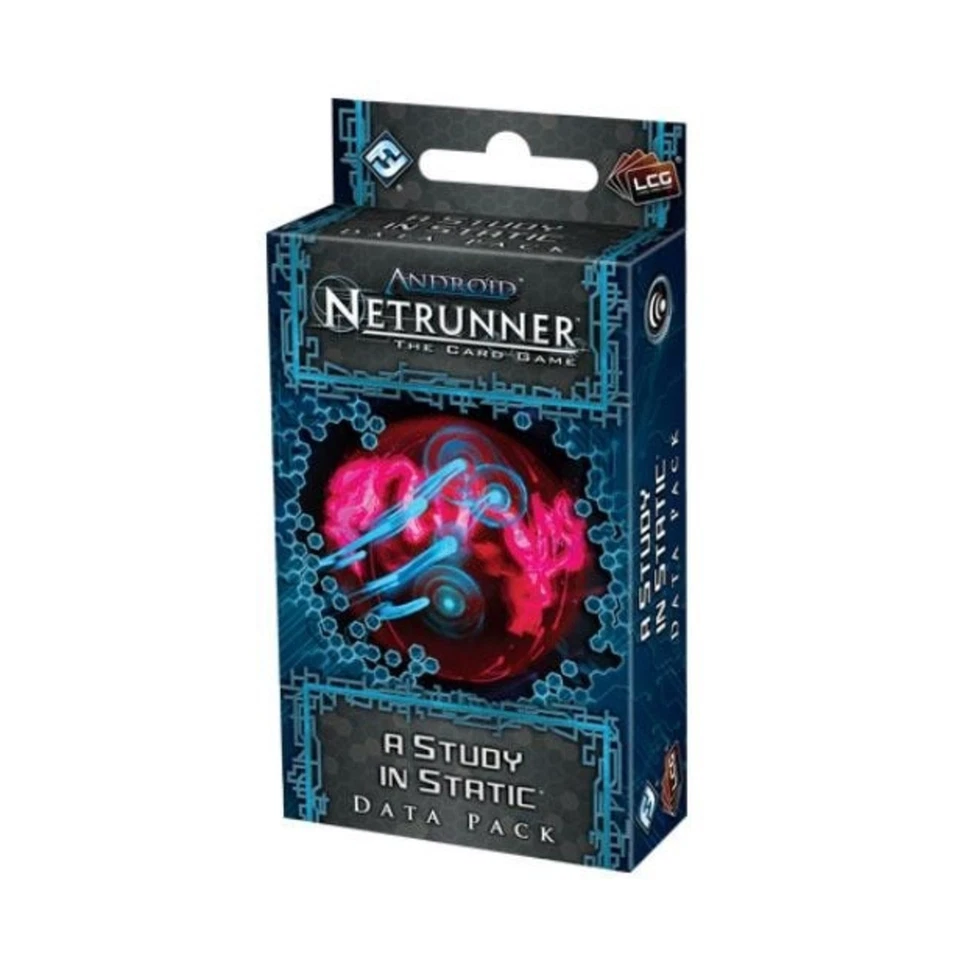 FFG Android Netrunner LCG Data Pack #4 - A Study in Static New - Image 1 of 1