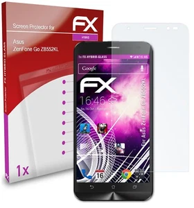 atFoliX Glass Protector for Asus ZenFone Go ZB552KL 9H Hybrid-Glass - Picture 1 of 5