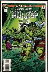 ¿Qué pasaría si la bomba gamma #71 (Vol 2) generara 1000 cascos? Marvel 1995 - Imagen 1 de 1