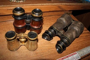 WW1 WWI Chevalier Paris Army & Navy  Binoculars Balland Opera Glasses + Germany - Picture 1 of 18
