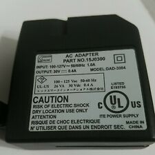 LEXMARK DELL Printer AC Power Supply Adapter Cord DAD-3004 Skynet 15J0300 Black