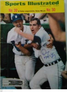 DENNY McLAIN SIGNED SPORTS ILLUSTRATED MAG 9-23-68 TIGERS - Picture 1 of 1