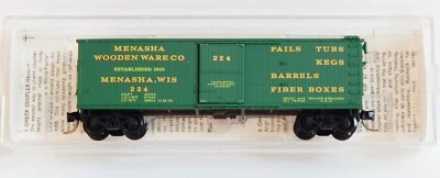 MT #42040 40' Wood Reefer "MENASHA WOODENWARE" #224 - Image 1 of 3