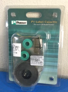 PANDUIT S100X125VAC LS8 MODEL P1 CASSETTE VINYL SELF-LAMINATING LABEL - Bild 1 von 3