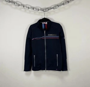 Vintage BMW Motorsport Men’s Navy Full Zip Racing Jacket - Picture 1 of 15
