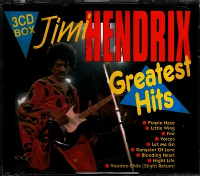 JIMI HENDRIX - GREATEST HITS - 3 CD BOX PULSAR © 1990 NEU! & OVP! SEALED!   - Bild 1 von 2