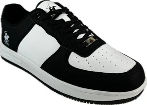 Men's Beverly Hills Polo Club Alpine Black/White Athletic Casual Shoes - Picture 1 of 7