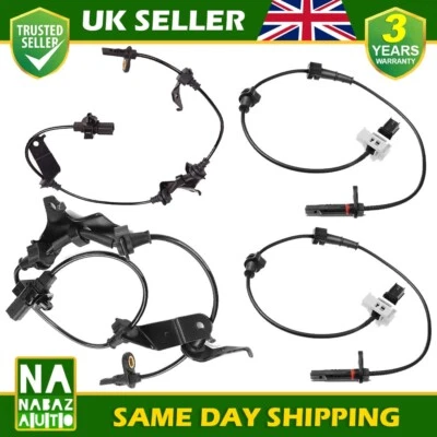 4PCS  ABS SPEED SENSOR FOR  HONDA ACCORD FRONT & REAR LEFT & RIGHT - Image 1 of 4
