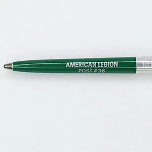 Penna inchiostro vintage American Legion Post 36 Newton Rochester Indiana militare anni 80 - Foto 1 di 8