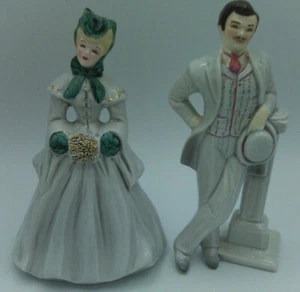 Florence Ceramics Elaine & Jim Figurines - Picture 1 of 7
