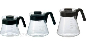 Hario Coffee Server V60 Drip VCS-01B 450ml VCS-02B 700ml VCS-03B 1,000ml JAPAN - Picture 1 of 22