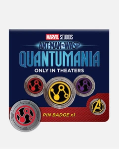 Marvel Ant Man Quantumania Pym Particle Pin Badge Disney Movie insider Exclusive - Picture 1 of 8