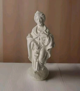 Vintage Atlantic Mold Nativity Wiseman Shepherd Ceramic 8" Figurine REPLACEMENT - Picture 1 of 3