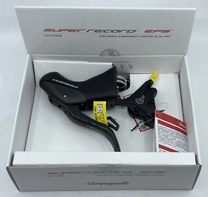 Palanca de cambios electrónica izquierda Campagnolo Super Record EPS y freno delantero de montaje plano - Imagen 1 de 8