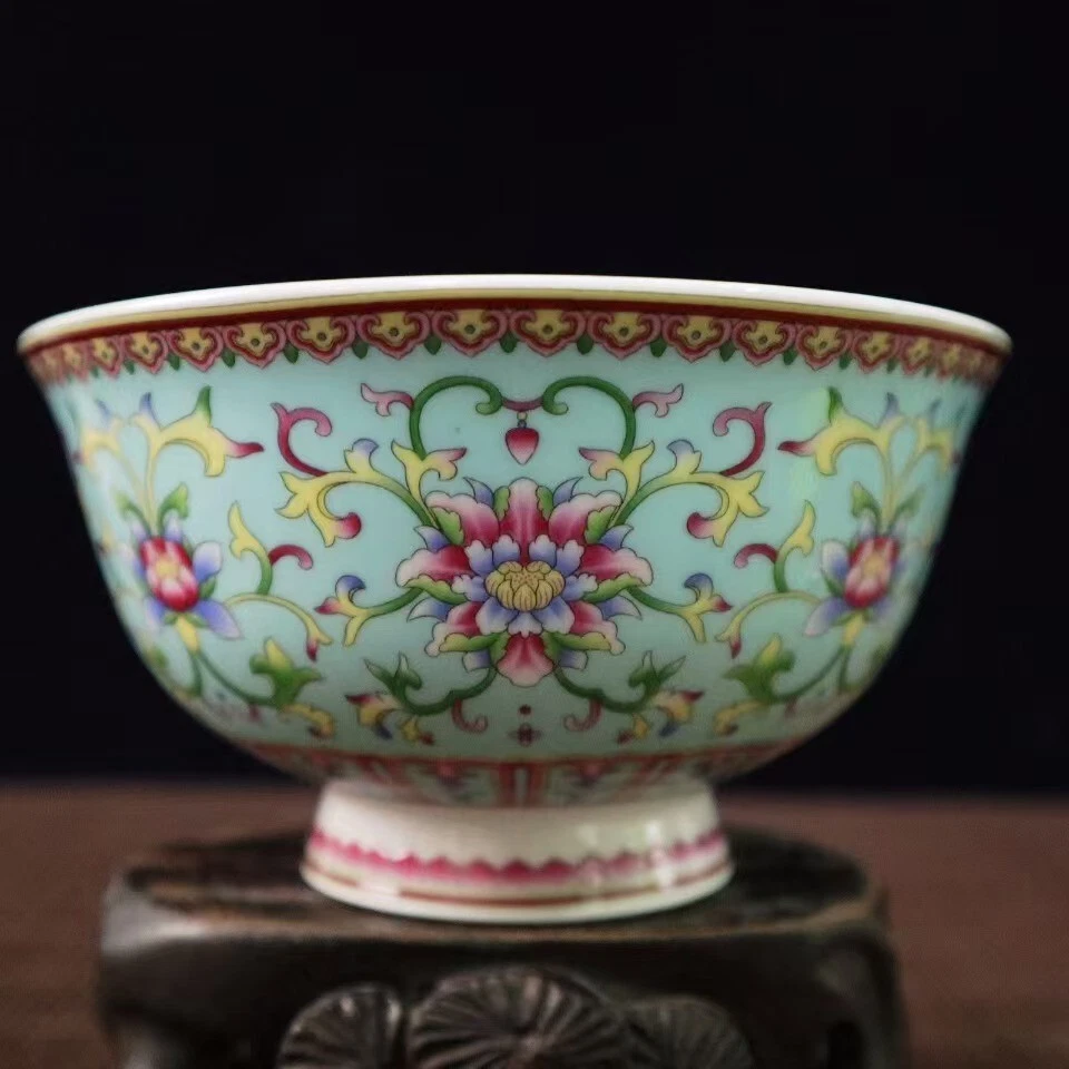 乾隆标记切入中国古董碗| eBay