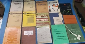 Vintage viele Chemie-, Physik- und Mathematikbücher - Bild 1 von 9