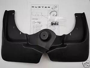 2 SPECIFIC Front Flaps Dacia Duster (2009-2017) 638537420R Original OEM - Picture 1 of 6
