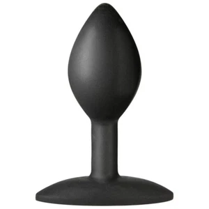 Doc Johns Platinum Premium Silicone The Minis Spade Small Black Anal Butt Plug - Picture 1 of 3