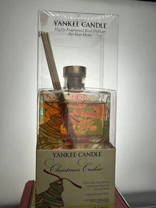 Yankee Candle Fragranced Premium Reed Diffuser Christmas Cookie 3 Oz 88.7mL NEW - Picture 1 of 12