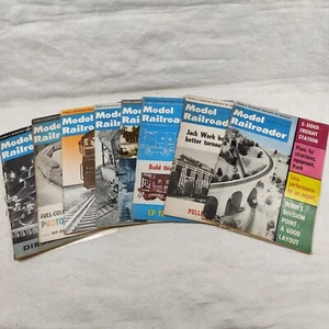 Model Railroader Magazine 1963 Vintage Lot of 8 Magazines - Picture 1 of 9