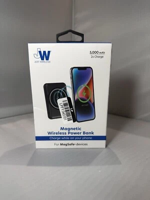 Banco de alimentación inalámbrico magnético Just Wireless 5000 mAh - negro Foto 1 de 4