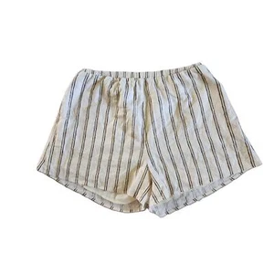Princess Polly Lined Linen Blend Striped Shorts Size 12 Women's - Bild 1 von 8