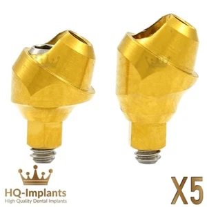 Sistema de tornillo dental Q5 angular 30 unidades múltiples 1,6 mm plataforma delgada hexagonal 2,0 mm - Imagen 1 de 3