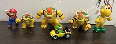 Bowser Super Mario Bros Lot PVC Figure Nintendo - Image 1 of 4