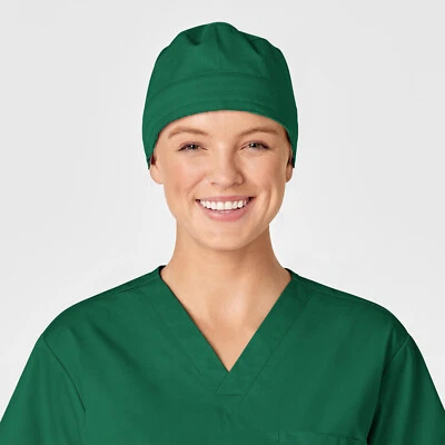 Wink WonderWORK Unisex Tie Back Solid Scrub Cap | 400 - Image 1 of 4