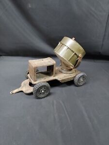 Old 1950'S Marx Lumar US Army Truck Spotlight Trailer ONLY Pressed Steel USA