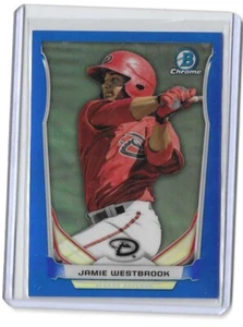 2014 Bowman Chrome Prospects Blue Refractor /250 Jamie Westbrook #BCP12 - Picture 1 of 1