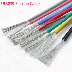 2-adriges PVC-Kabel Draht 18/20/22/28 AWG Flachband Elektrischer Flexdraht 