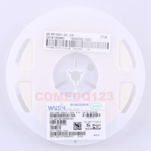 200PCS 0201 1uF 6.3V X5R ±20%  0201X105M6R3CT Walsin Ceramic Capacitor MLCC - Picture 1 of 1