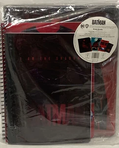 DC Comics Batman Stationery Bundle 3Ring Binder Folder Notebook Composition Book - Picture 1 of 12