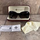 Camrose & Kross  Jackie Kennedy Black Sunglasses In Case & Paperwork 58-18-140