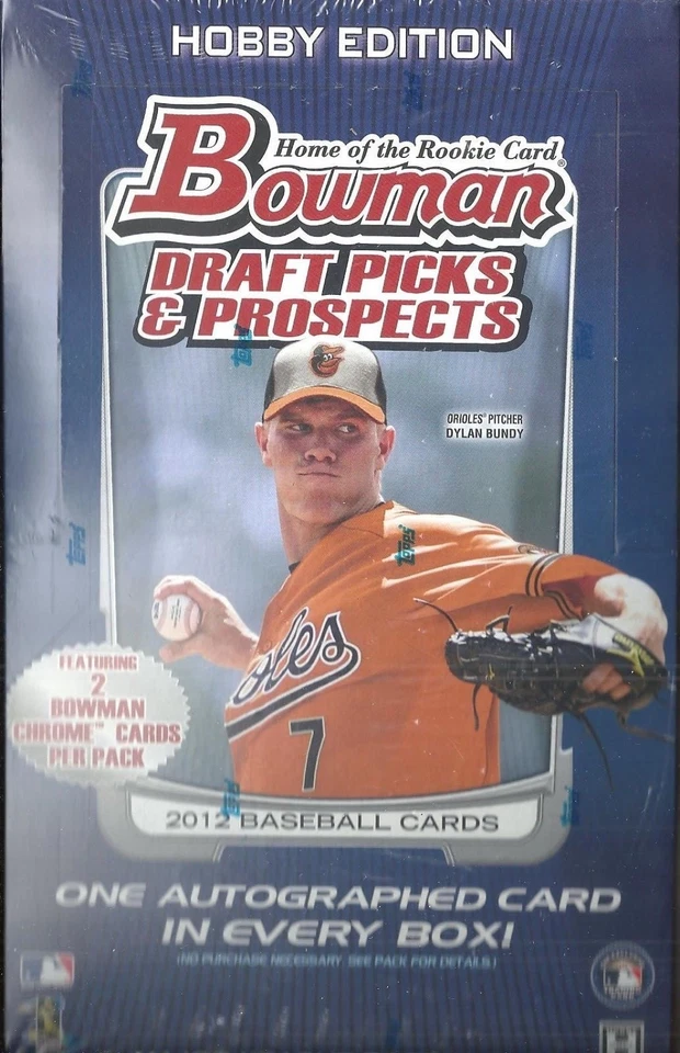 Caja de pasatiempos de béisbol sellada de fábrica Bowman Draft 2012 Bryce Harper RC ¿Novato? Foto 1 de 1