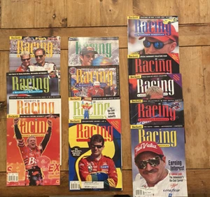 Lot of 13 NASCAR Racing Becketts Dale Earnhardt Sr, Earnhardt Jr and Jeff Gordon - Picture 1 of 5
