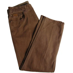 Rocky Outdoor Gear Brown Canvas Work Pants Men’s 36x32 100% Cotton Utility - Picture 1 of 8