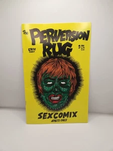 underground comix THE PERVERSION RUG #1 JUNE 1996-1st PRINTING Comic Book Adult - Picture 1 of 3
