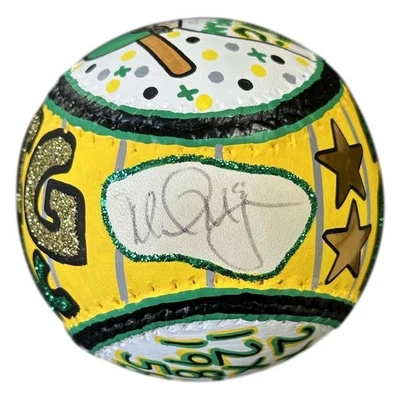 Mark McGwire Signed CarterX Custom Hand Painted Baseball (JSA + CarterX COA) - Image 1 of 4